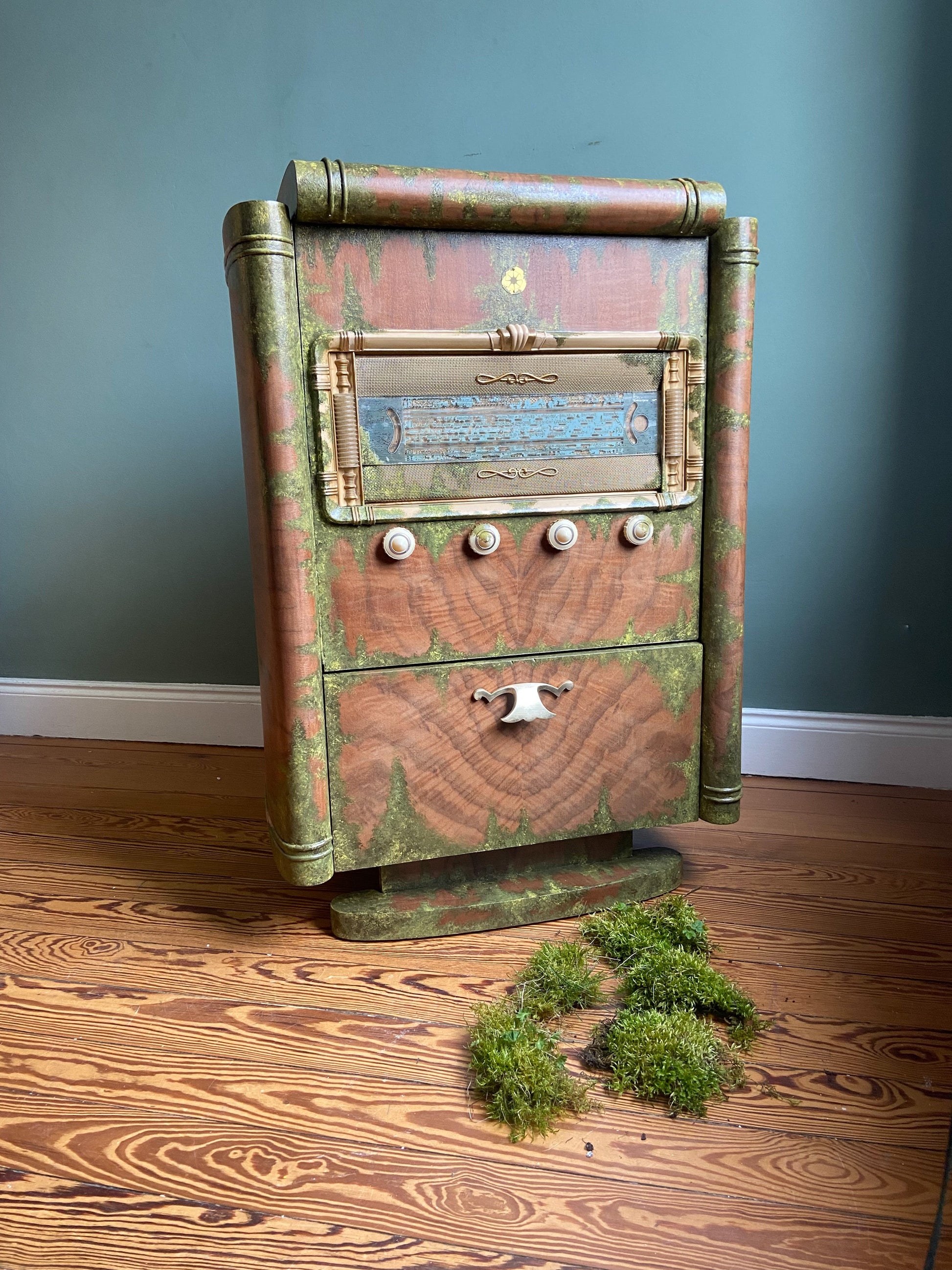 Meuble radio « nature » - Octone Atelier