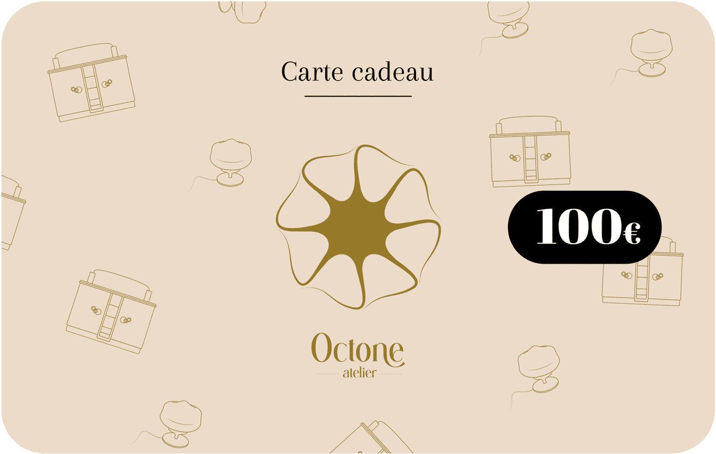 Carte cadeau Octone Atelier